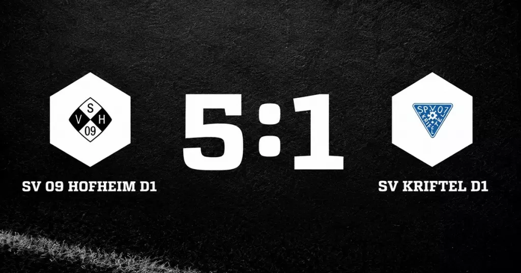 SV 09 Hofheim - SV Kriftel D1 - quer