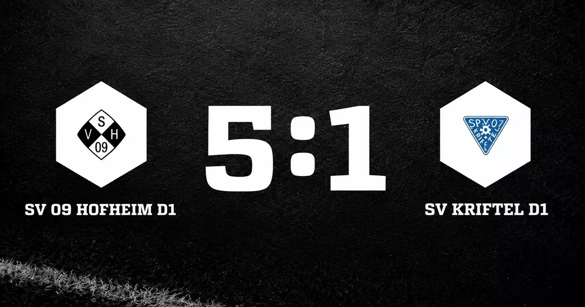 SV 09 Hofheim - SV Kriftel D1 - quer
